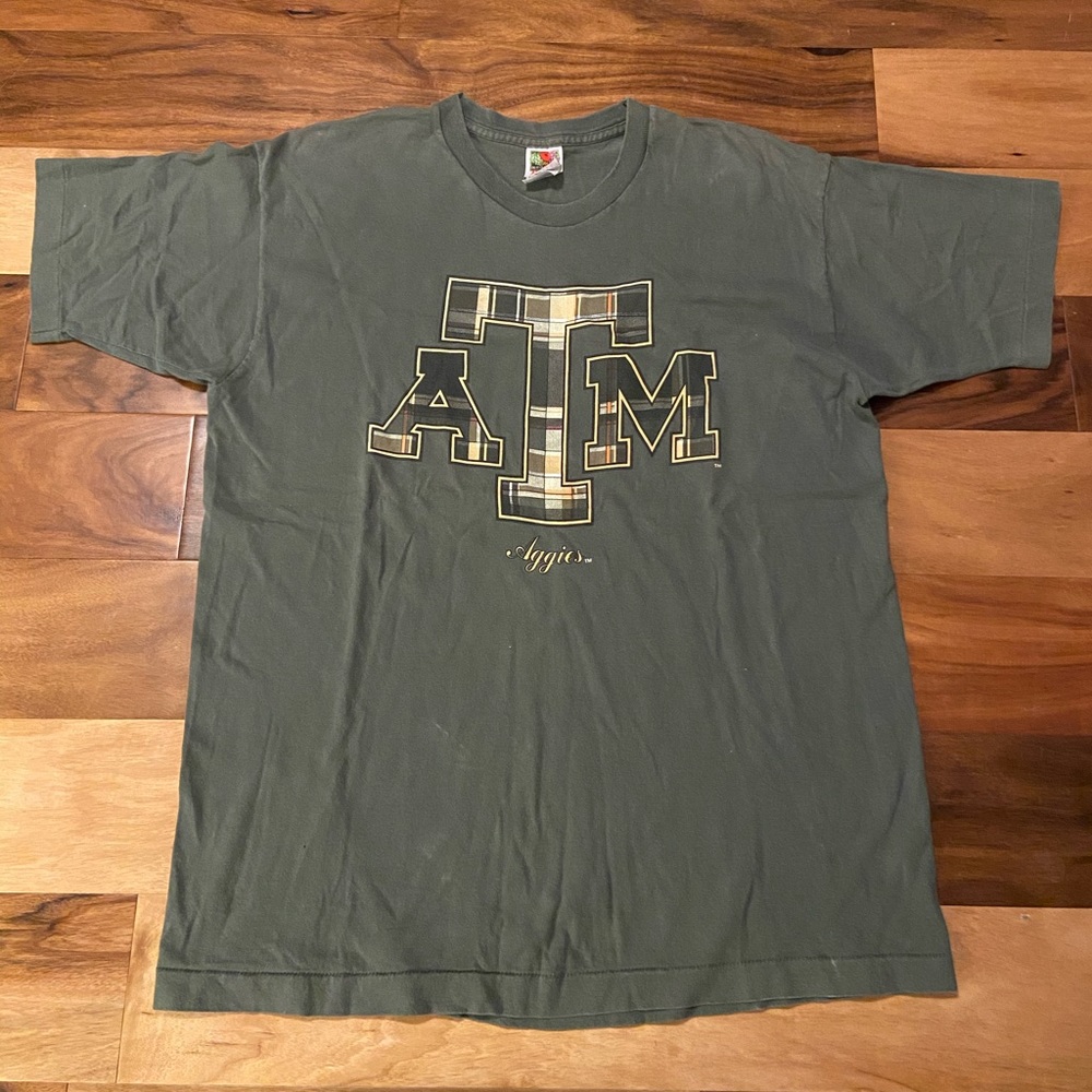 1994 Vintage Single Stitch ATM Aggies T